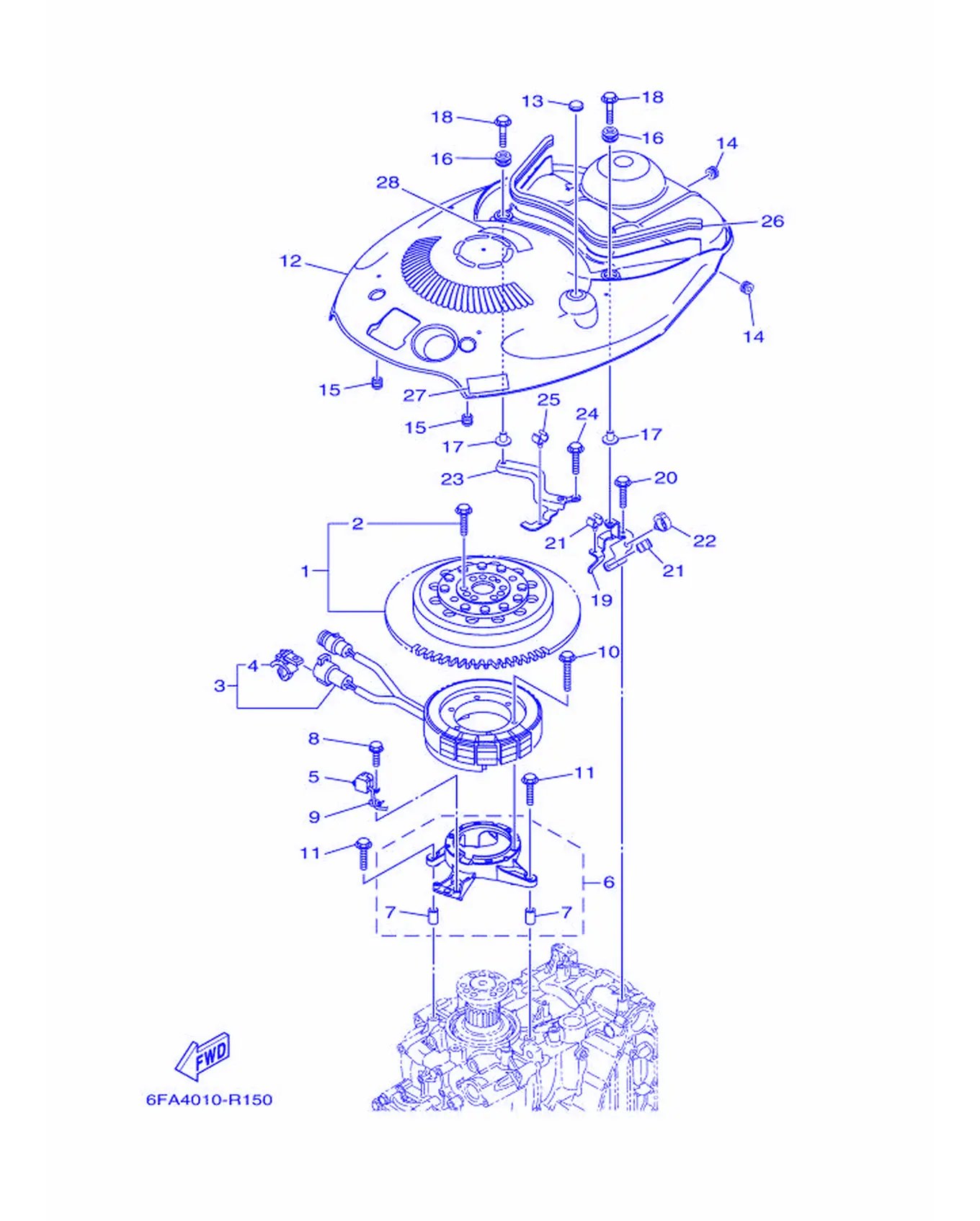 ゼネレ-タ爆炸图